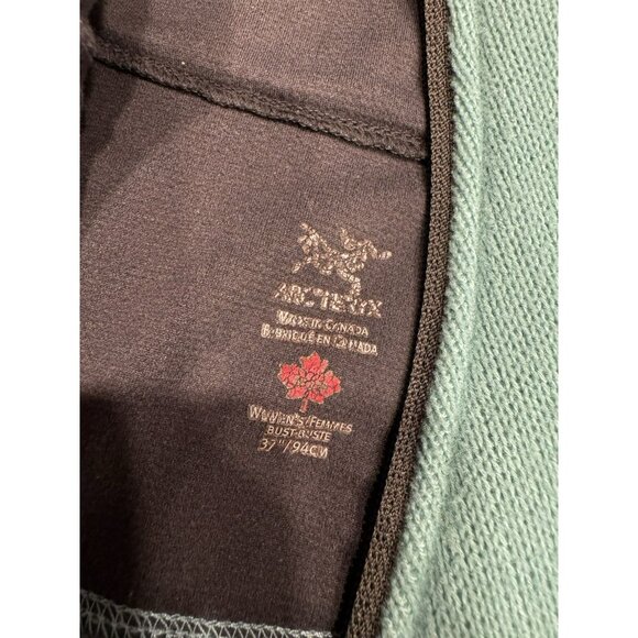 ARC’TERYX Women’s Full Zip POLARTEC Fleece Jacket Blue Sz Medium EUC - Picture 6 of 7